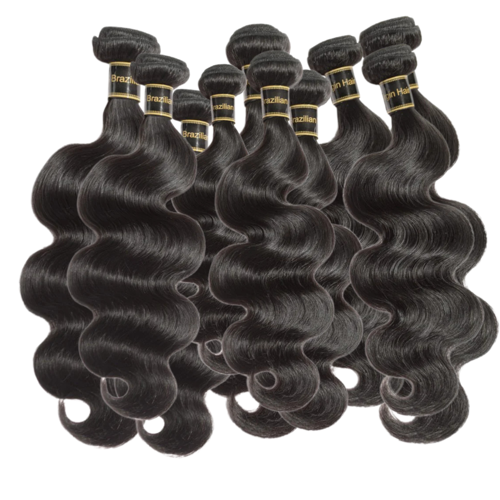 10 SUPER VIRGIN BODY WAVE 22" BUNDLES DEAL (SV000019-10)