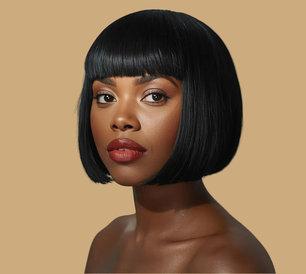 VIRGIN BLUNT CUT BOB WIG