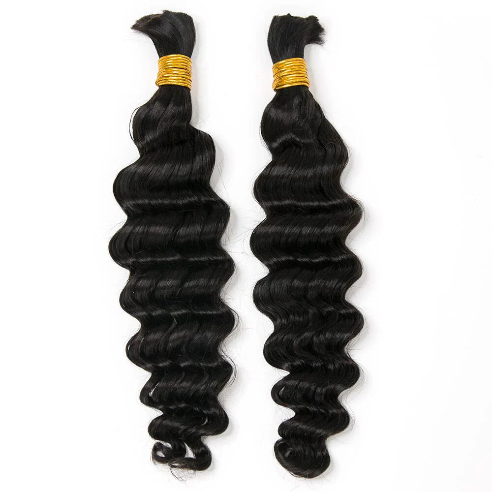 VIRGIN DEEP WAVE BULK HAIR