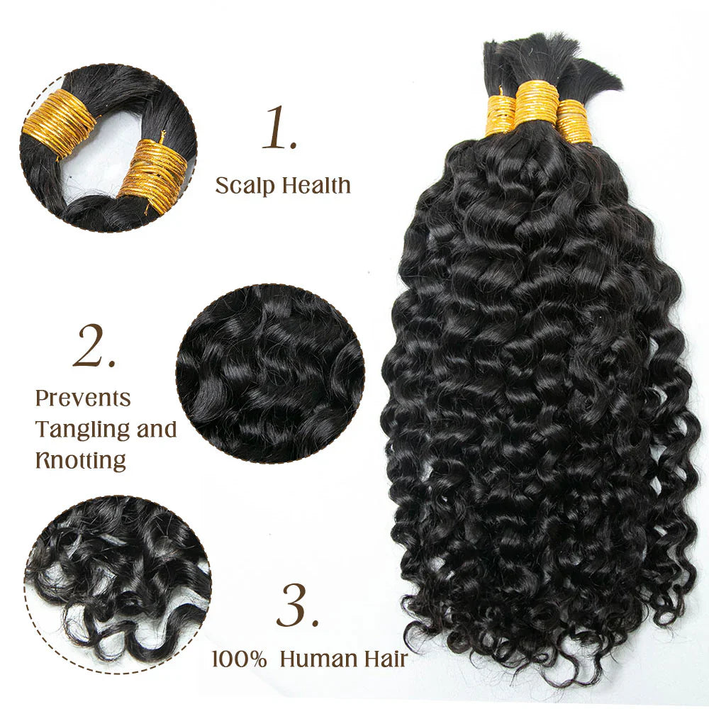 VIRGIN WATER WAVE BULK HAIR