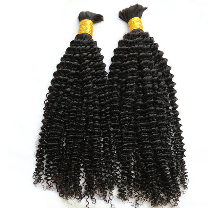VIRGIN KINKY CURLY BULK HAIR