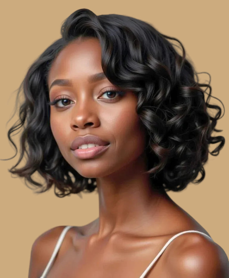 SUPER VIRGIN NATURAL WAVE BOB WIG