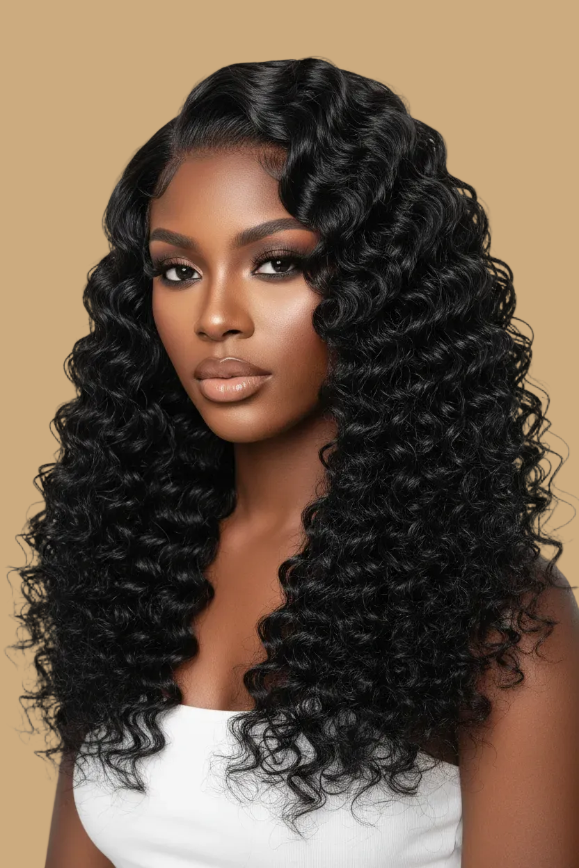 SUPER VIRGIN DEEP WAVE HD WIG