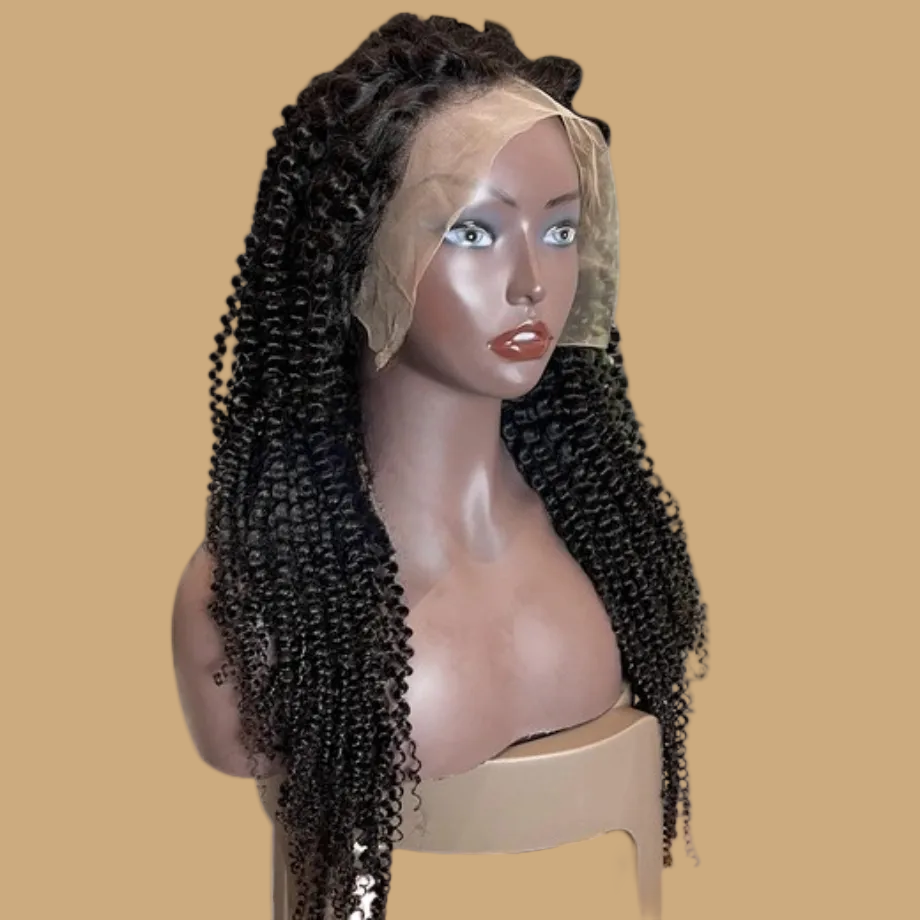 SUPER VIRGIN KINKY CURLY HD WIG (WIG000012)