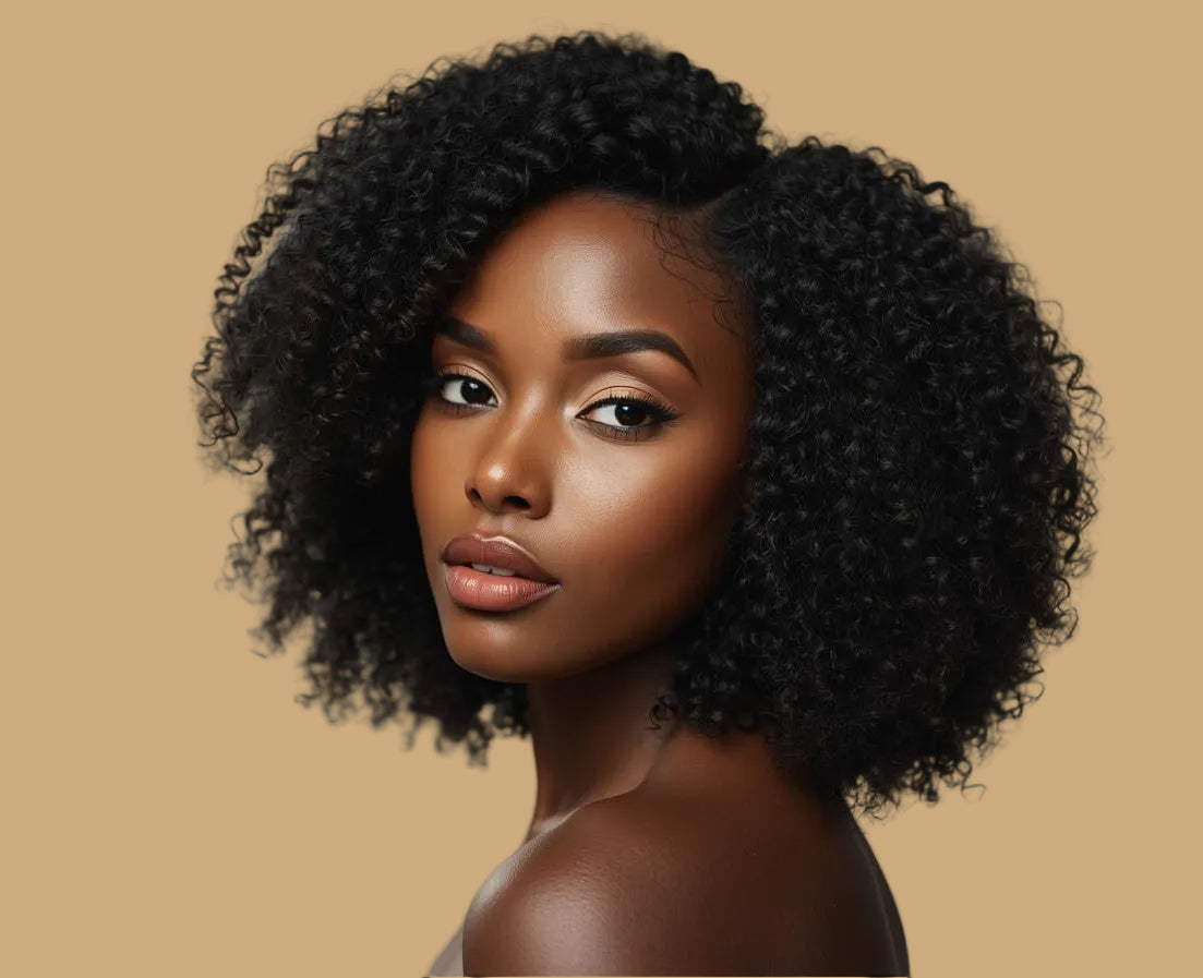 VIRGIN KINKY CURLY BOB WIG