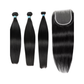 3 SUPER VIRGIN STRAIGHT BUNDLES & 5X5 CLOSURE DEAL (SV000010-11)