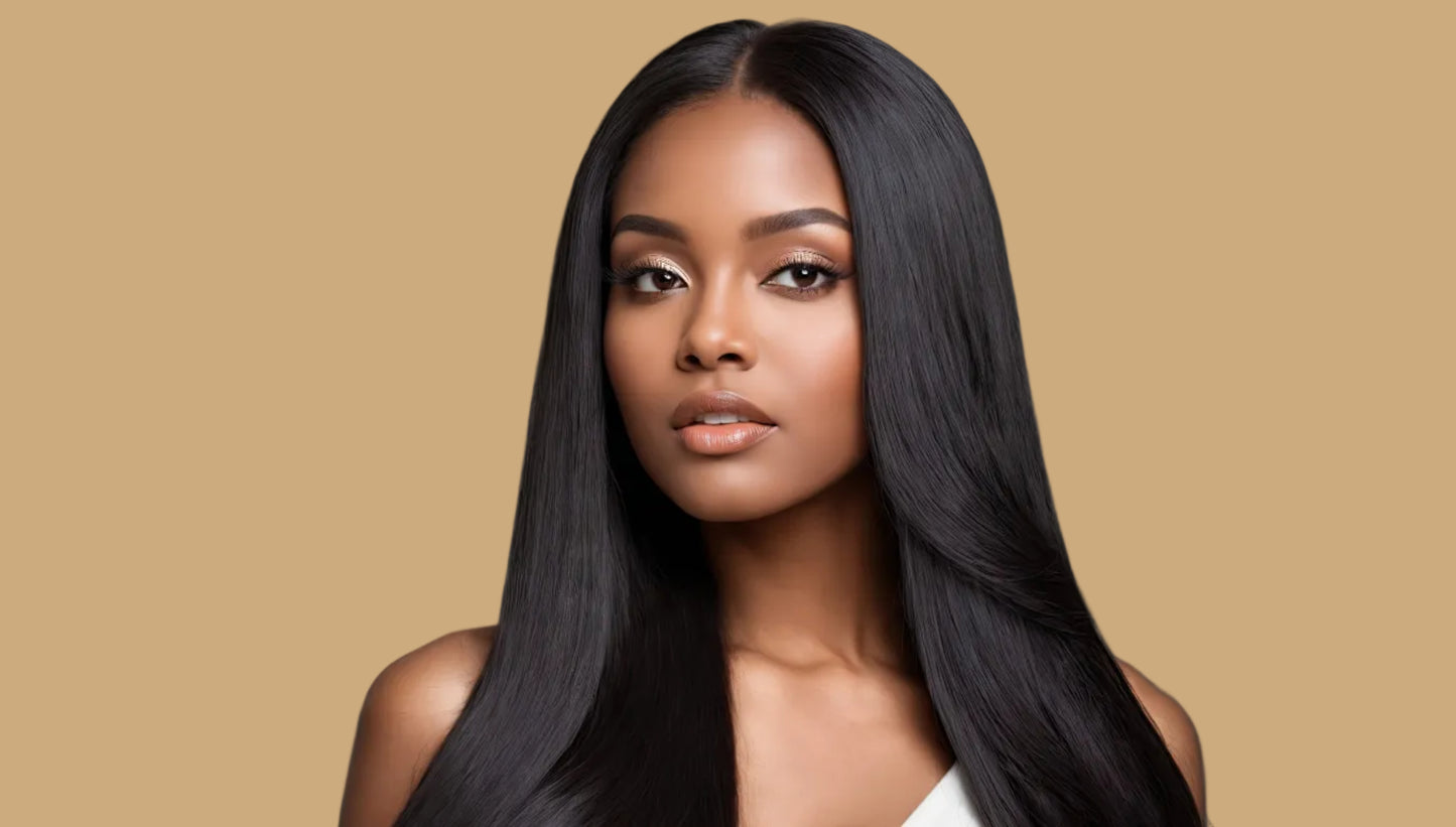 VIRGIN STRAIGHT GLUELESS HD WIG