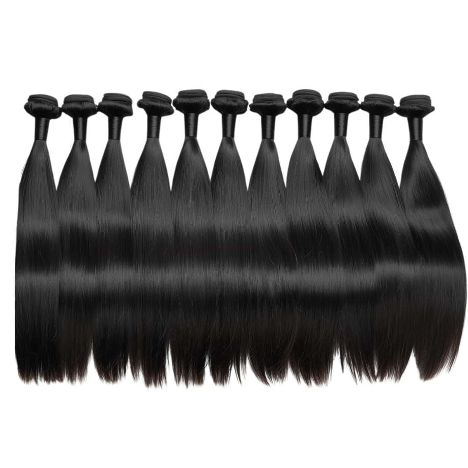 10 SUPER VIRGIN STRAIGHT 22" BUNDLE DEAL (SV000010-10)